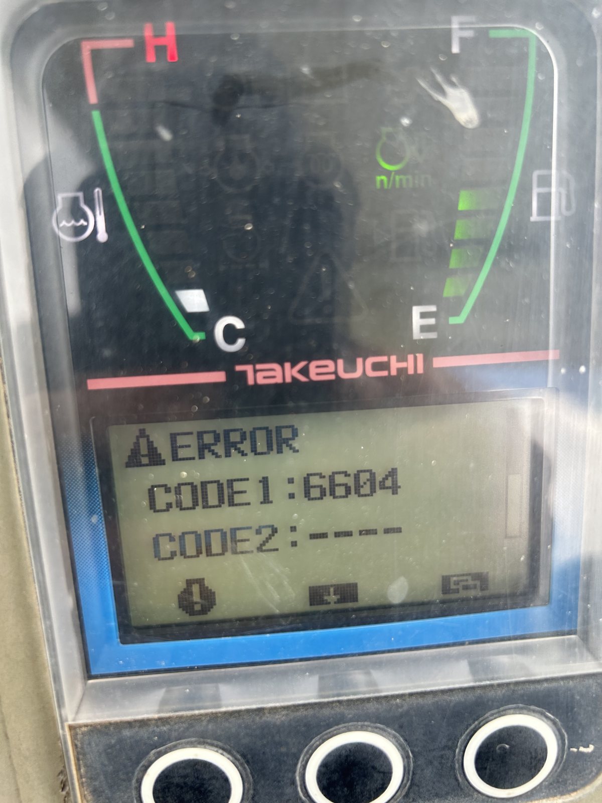 Equipment diagnostic display panel